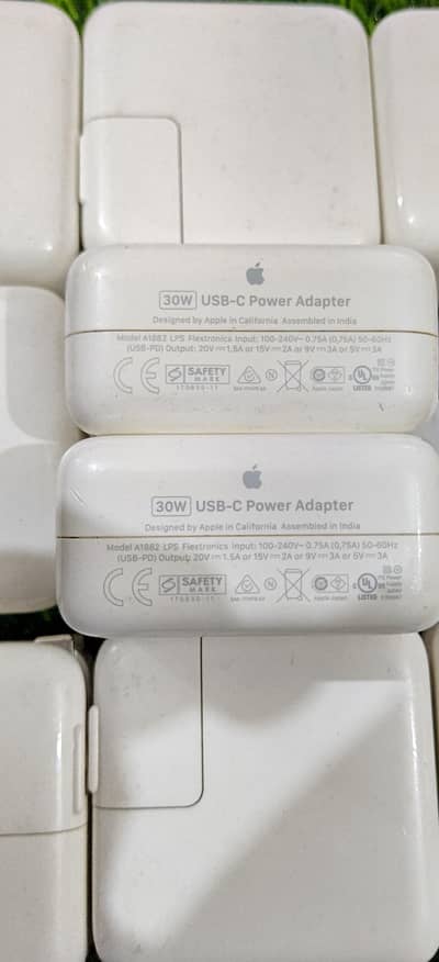 Apple Original Charger iphone 17 16 15 14 Pro Max Air plus Adapter 30W