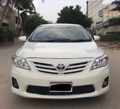 Toyota Corolla Xli convert Gli 2011