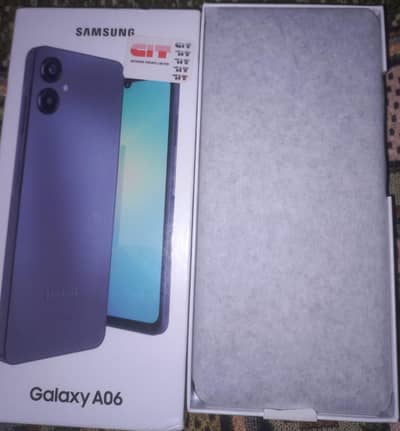 Samsung a06 6/128 non active just box open
