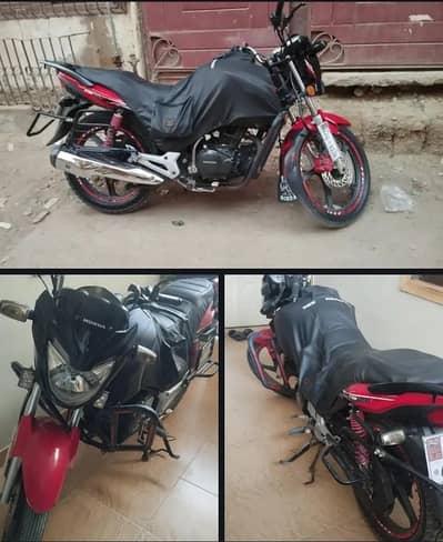 Honda cb 150f Red 2022 model