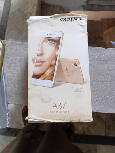 oppo a37 with box used