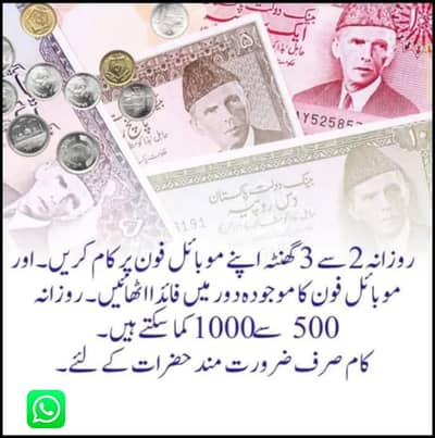 Part time job available, online earning, work from home