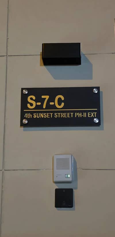 House name plate|stainless steelName Plate|office name Plate|acraylic