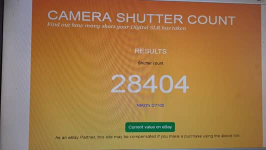 Nikon d7100 Fresh Condition 10 BY 10