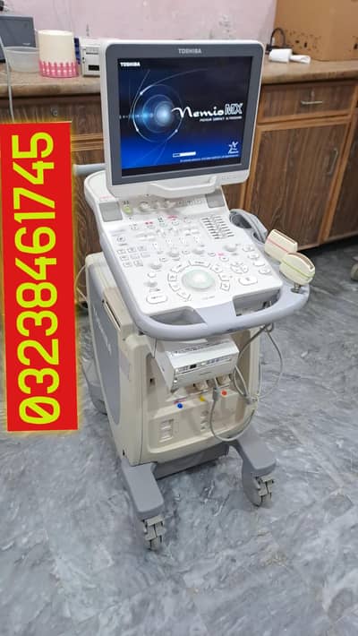 Toshiba nemio mx (LCD) japanese colour Doppler ultrasound machine
