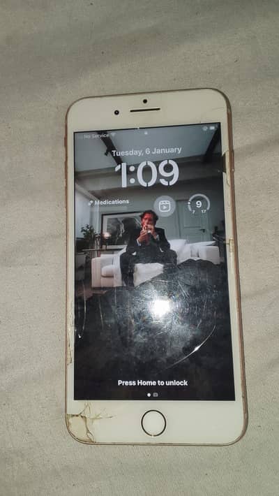 Iphone 8plus 64gb  non pta bypass back break hai exchange possible