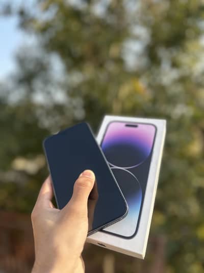 Apple Iphone 14 Promax PTA Approved Deep Purple