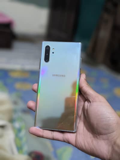 Samsung Note 10 plus 5G -12/256-dual sim physical -silver-condition 9