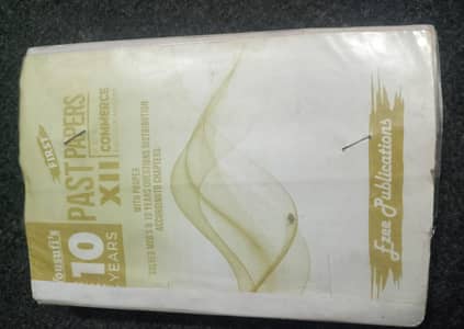 XII Commerce Past Papers – 10 Years Solved (MCQs) (Fzee Publications)