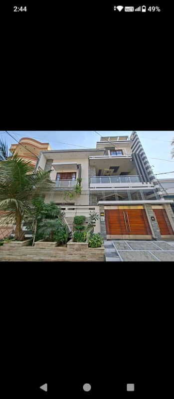 240 Sq. yds Brand-new G+1 House For Rent in Sector T, Gulshan e Maymar
