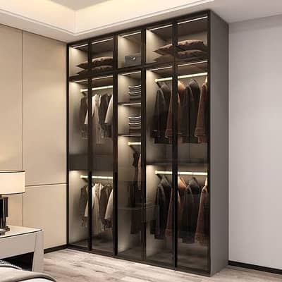 GLASS DOOR WARDROBE