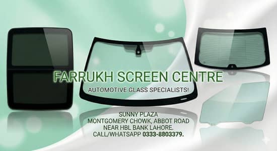 Mercedes,Toyota, Honda, Hyundai, KIA & Nissan Windscreen, Back Screen