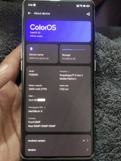 Oppo findx 6pro