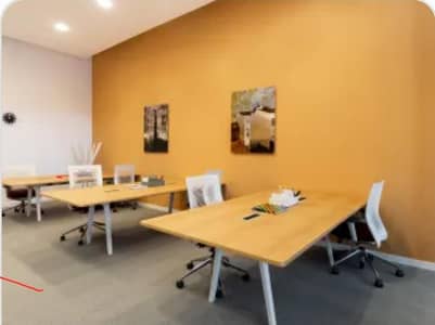 fully separated offices space and Co working space