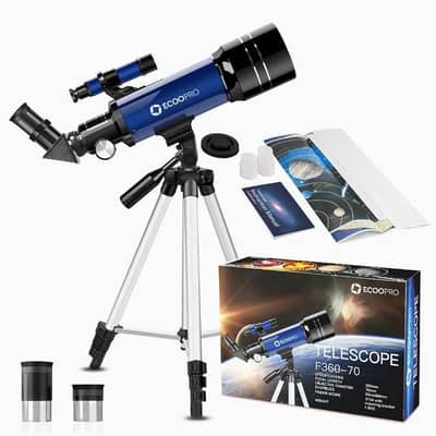 Ecopro 70mm refractor telescope