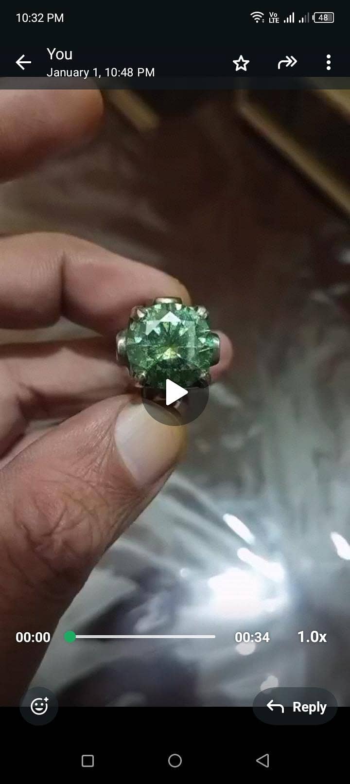 mosonite chandi ring 3