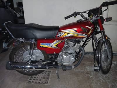 Honda CG 125 2024 make registered in January 2025