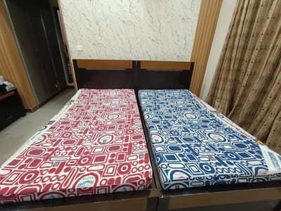 2 Single Bedset | 3 Door Wardrobe | 1 Dressing Table | 1 Centre Table