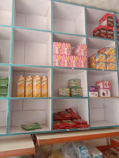 1 almari 2 racks for shop