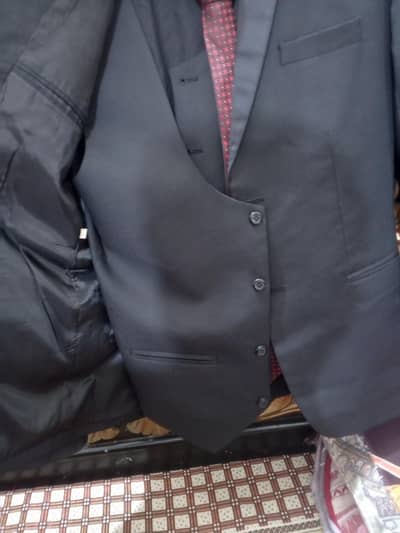 pent coat 3 pcs with tie