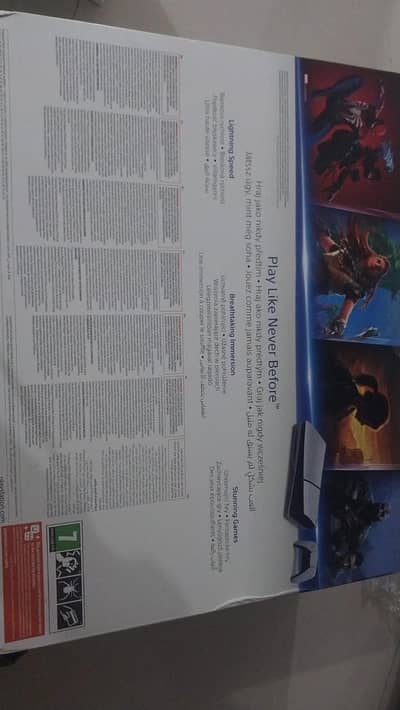 Ps5 new boxed back and 1 console