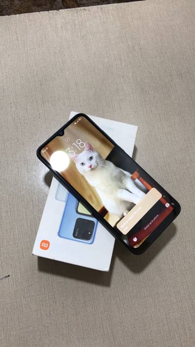 Redmi 10A 4/128 not repairing with box only condition used black color