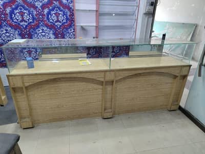 Mobile Shop Counter aur Wall Showcase for Sale