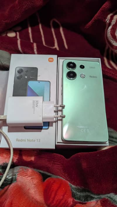 Redmi note 13 256gb complete Saman