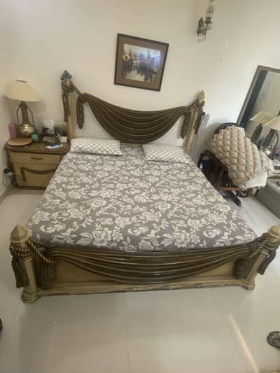 Designer Deco King Size Bed