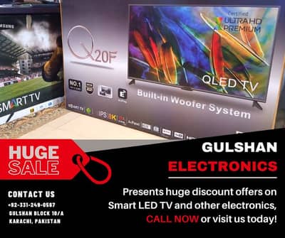32 inches Smart google led tv 1 year warranty