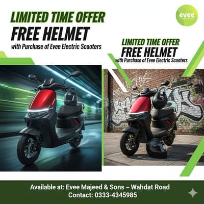 Electric Bikes/ EV Evee electric scooters available for sale