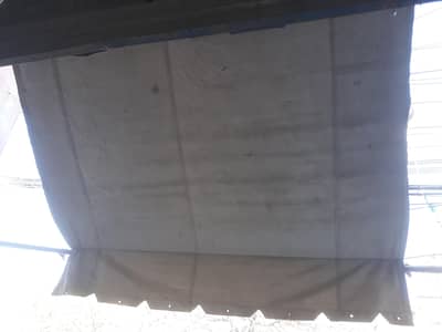 shelter tirpal sun/rain shade