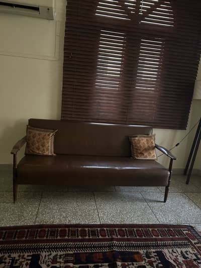 Five Seater Sofa with Tables