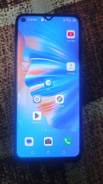 Tecno spark 6 complete box lush condition phone