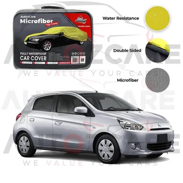 Mitsubishi Mirage Microfiber Car Cover for 2012-2018 Models