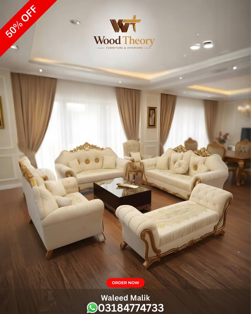 sofa set . with table . 1