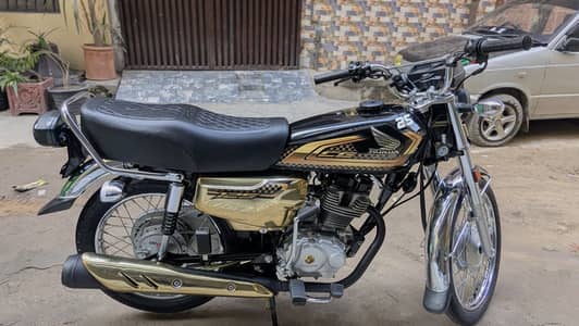 CG 125s Gold Edition