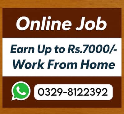 Part Time Full Time Job / Data Entry Job / Typing job / Assignment Job