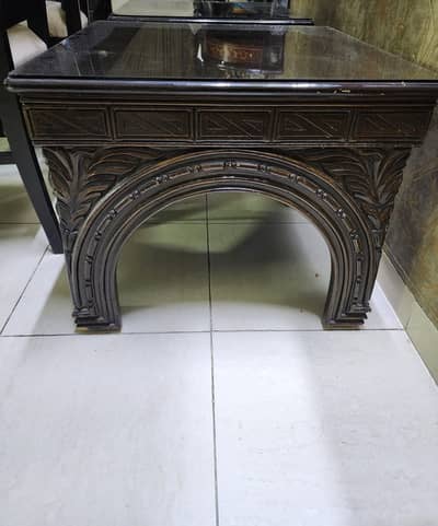 Centre table with two side tables for sale