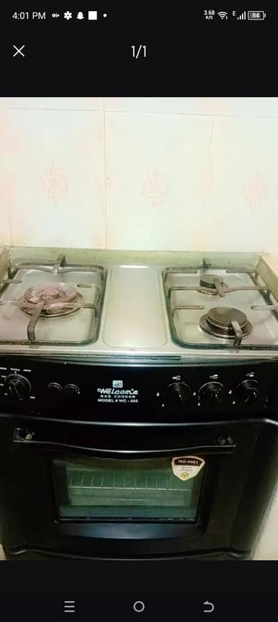 used Gass  oven like new