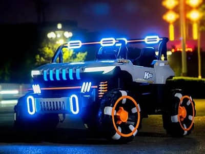 Kids Electric car Proper 2 Seater Big Size Monster Jeeps 4 By 4 | jeep