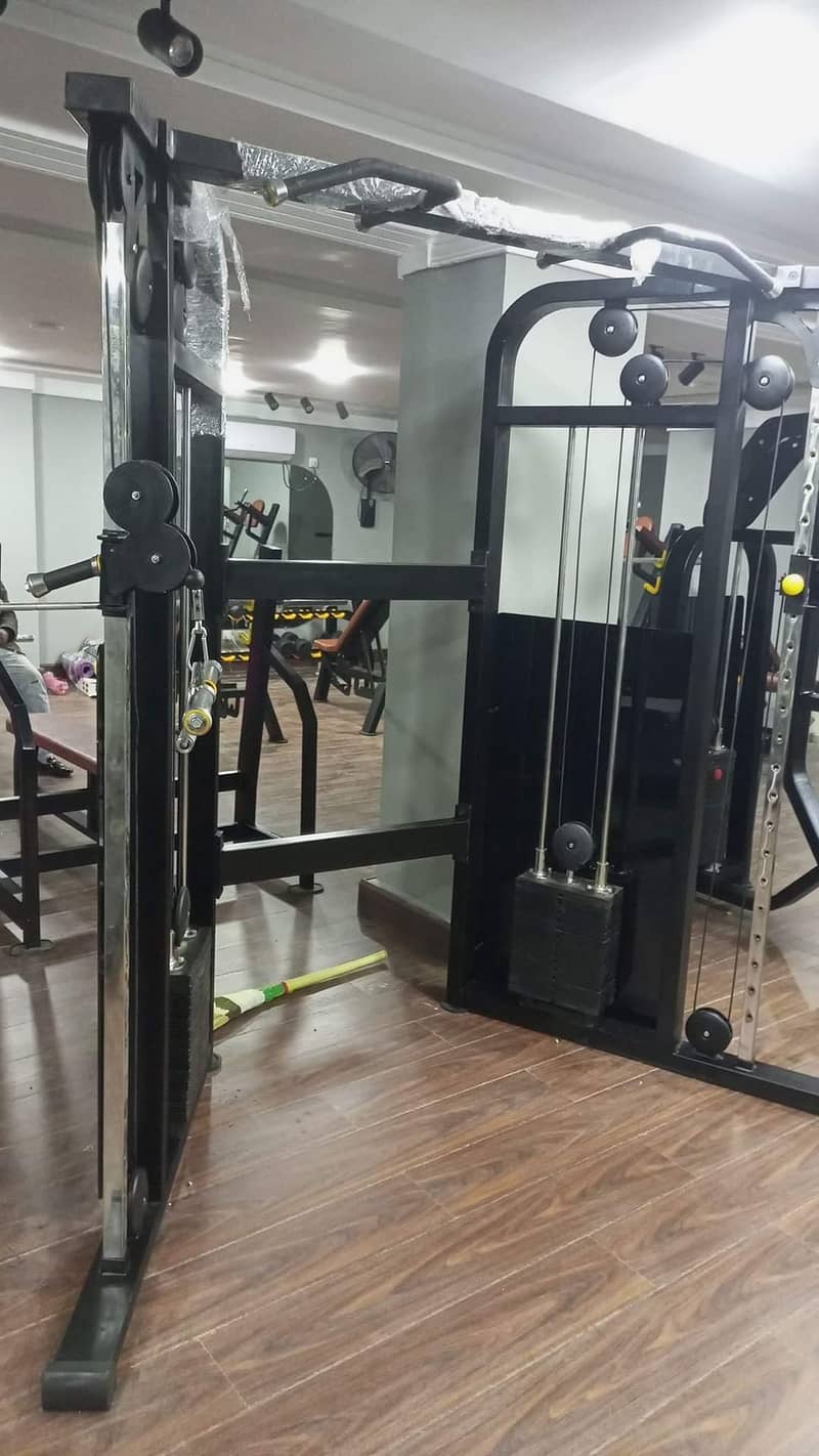 Cable Crossover Machine|Functional Trainer|Dual Adjustable Pull 0