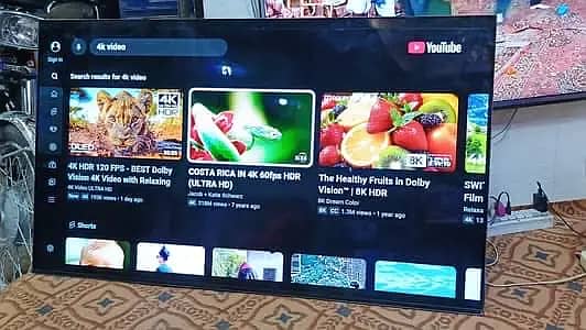 43 inch Samsung led tv Vida os models 3 year warranty