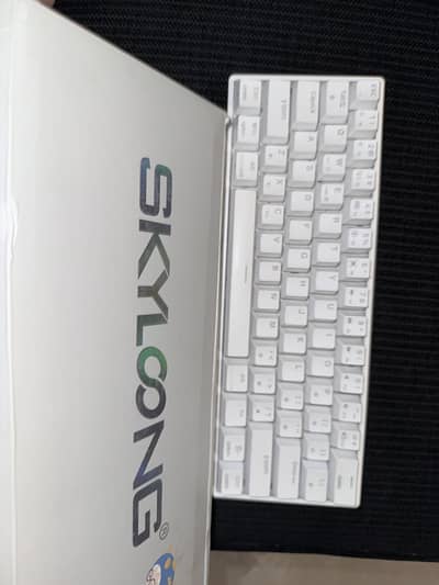 Skyloong gk White Gaming Keyboard