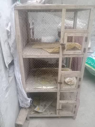 cage for sale 3 floor