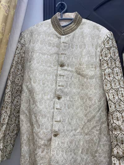 DULHA SHERWANI WITH KHUSA
