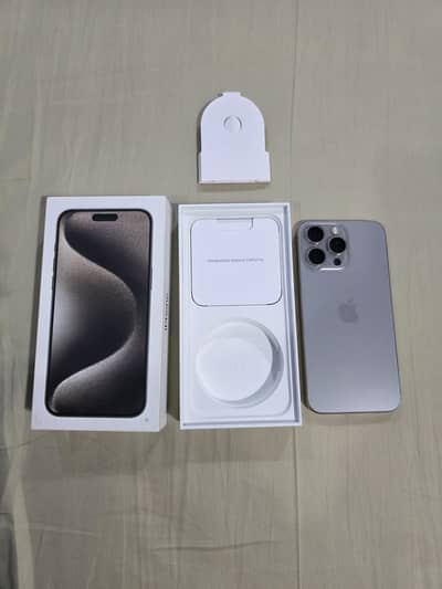 iPhone 15 Pro Max 256GB PTA Approved | 10/10 | HK Dual SIM