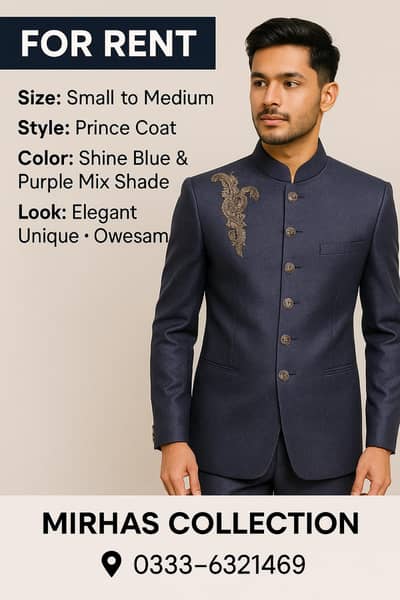 Men's prince coat