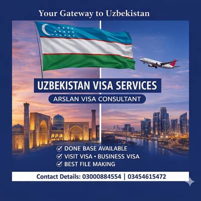 Uzbekistan Visit & Business Visa – 100% Assistance