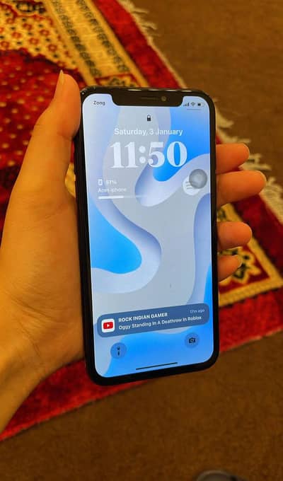 Iphone X 64gb  PTA approved for sale